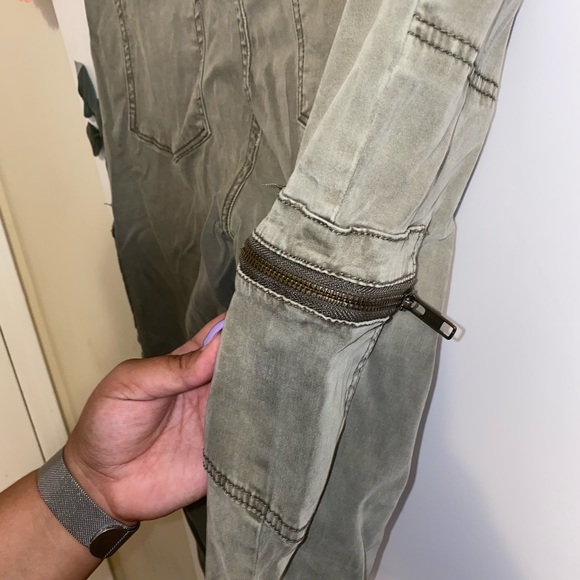 Army green jeans - Picture 3 of 4